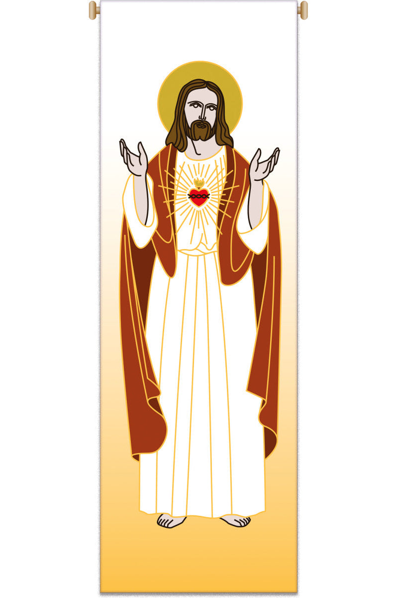 Sacred Heart of Jesus Banners - WN7351/2