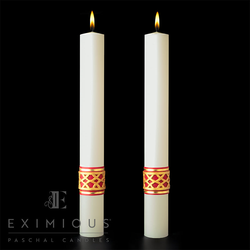 Complementing Side Altar Candles - Exalted