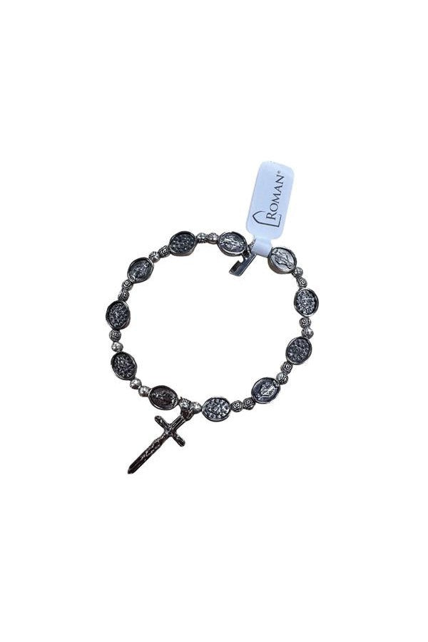 7"L Miraculous Medal Bracelet - LI13870-Inspirational Gifts-Roman, Inc-Michigan Church Supply