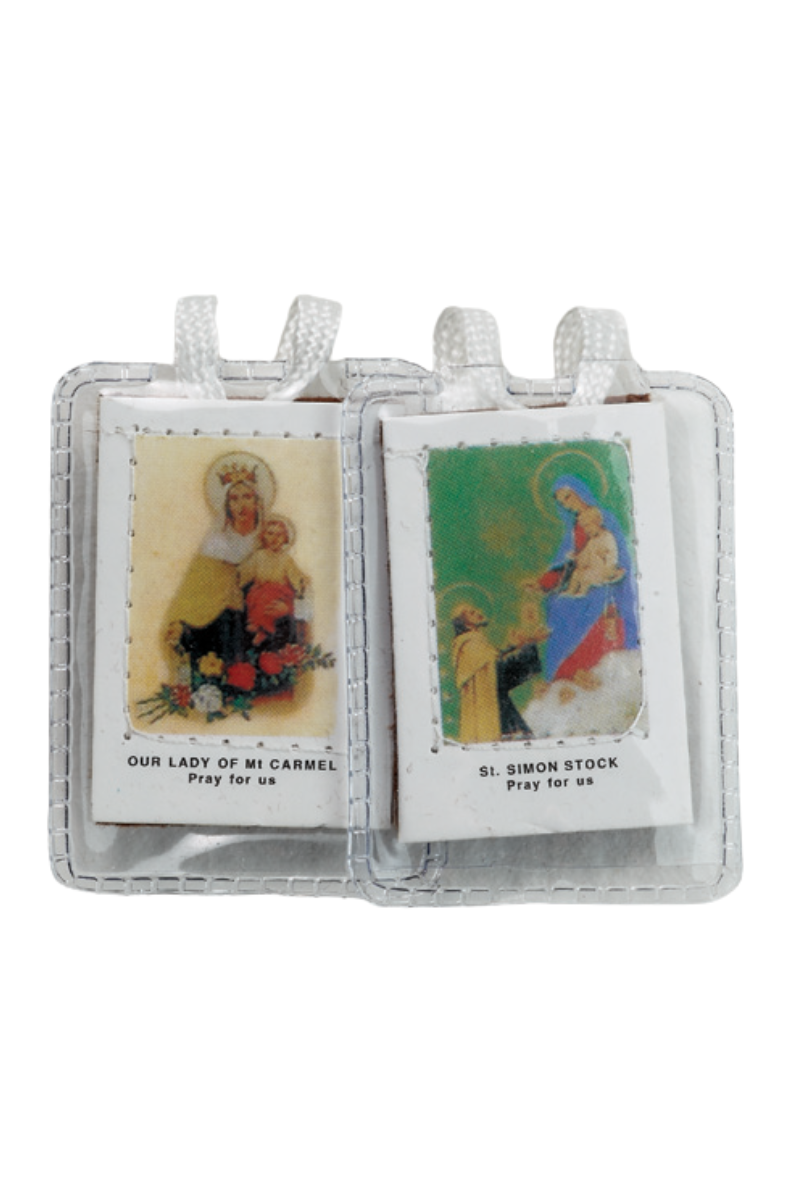 Mount Carmel Scapular - LAPL871WH
