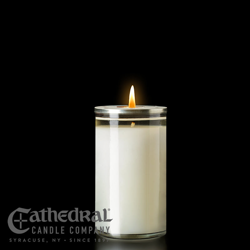 72-Hour Beeswax Crystal Chapel Lights - GG88172012