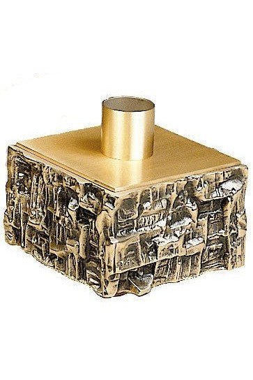 Altar Candlestick - QF63C51-Church Life-Empire Bronze-Satin-Michigan Church Supply