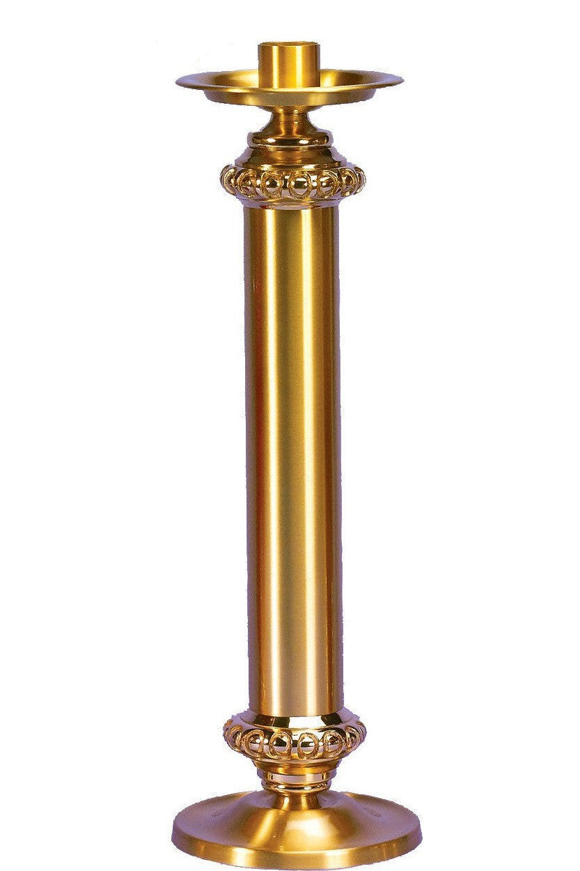 Altar Candlestick - QF70C20-Church Life-Empire Bronze-Combination-Michigan Church Supply