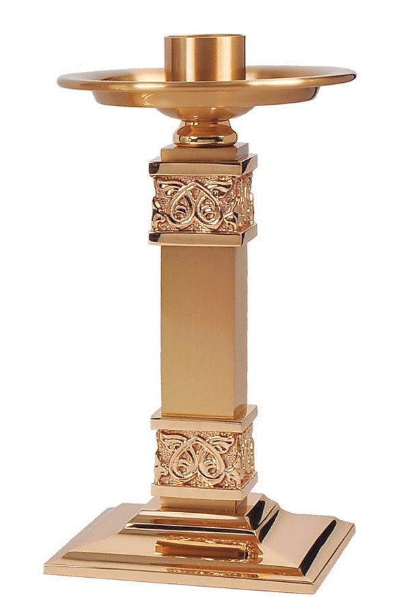 Altar Candlestick - QF90C35-B-Church Life-Empire Bronze-Michigan Church Supply