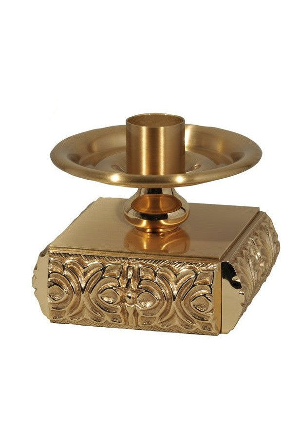 Altar Candlestick - QF97C25-Church Life-Empire Bronze-Combination-Michigan Church Supply
