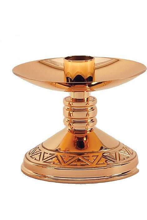 Altar Candlestick - QFS99C40-Church Life-Empire Bronze-Satin-Michigan Church Supply