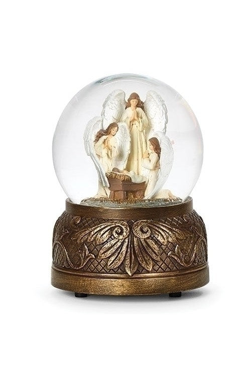 Angel Glitter Dome - LI134097-Inspirational Gifts-Roman, Inc-Michigan Church Supply