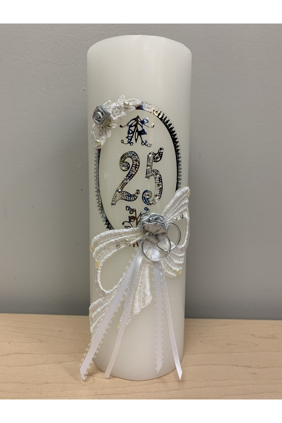 Anniversary Pillar Candle - GG-ANNIVERSARY-Church Life-Michigan Church Supply-25-Michigan Church Supply