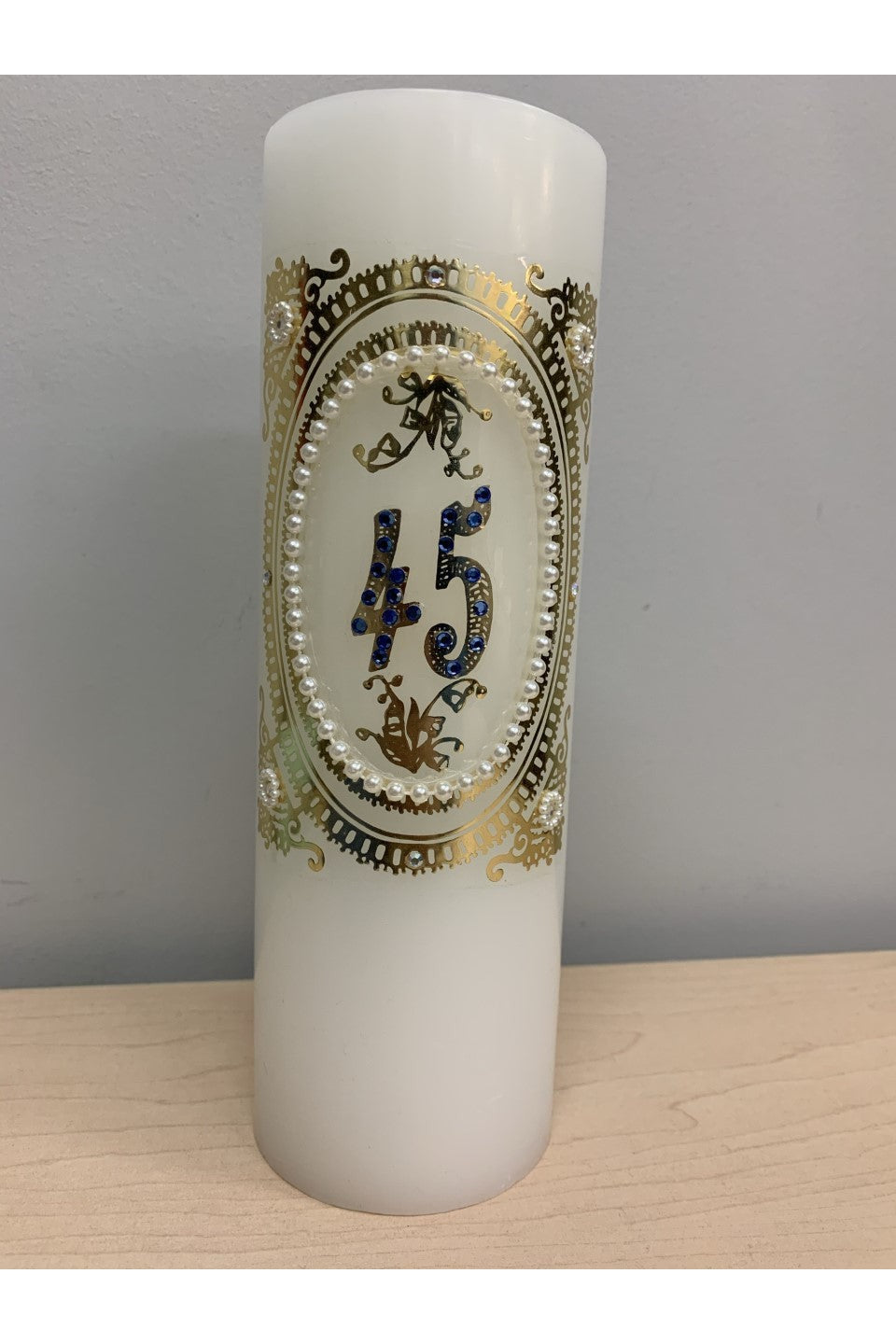 Anniversary Pillar Candle - GG-ANNIVERSARY-Church Life-Michigan Church Supply-45-Michigan Church Supply