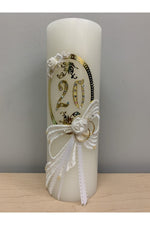 Anniversary Pillar Candle - GG-ANNIVERSARY-Church Life-Michigan Church Supply-20-Michigan Church Supply