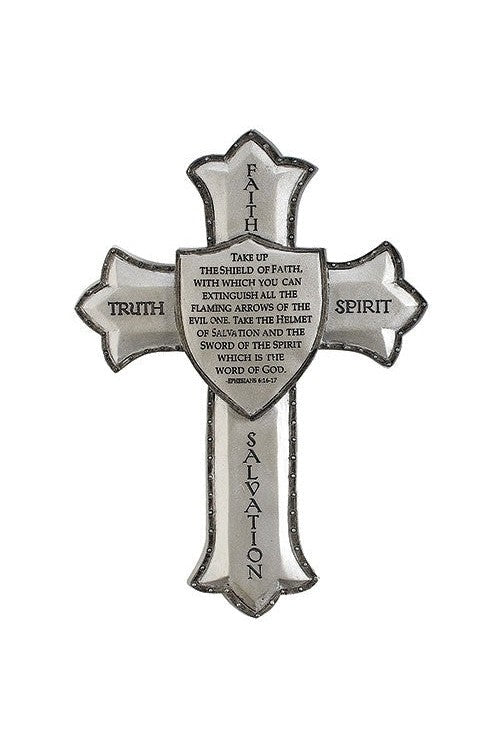 Armor of God Wall Cross - LI60099-Inspirational Gifts-Roman, Inc-Michigan Church Supply