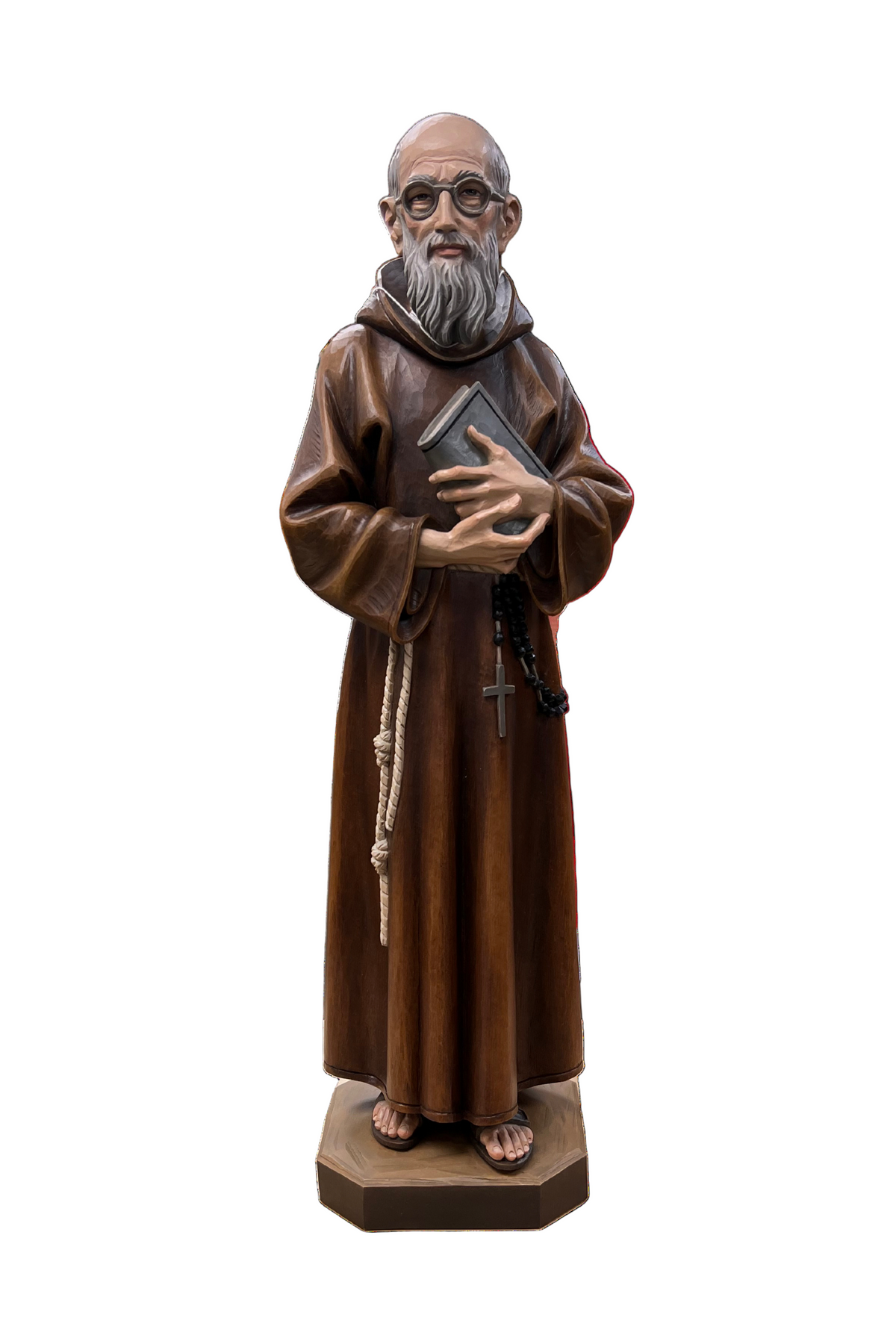 Bl. Solanus Casey Wood Carved Statue - YK266500-Church Life-Ulrich-12" Maple Wood-Michigan Church Supply