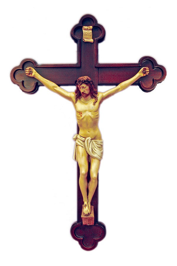 Byzantine Crucifix 24" - ZWA59C-Church Life-Goldscheider of Vienna-Michigan Church Supply