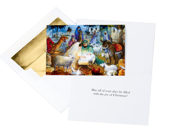 Newborn Child Christmas Cards - VRBCNNEC
