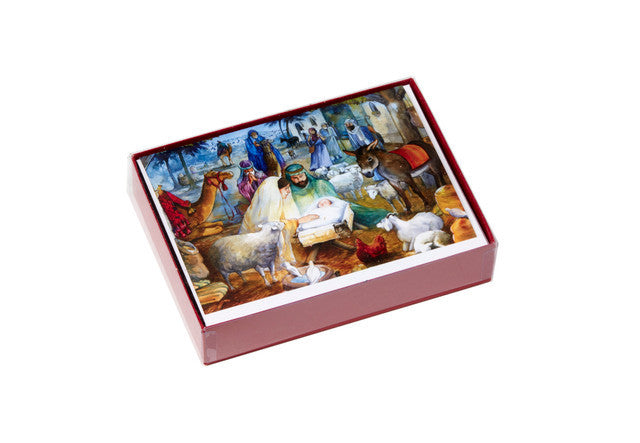 Newborn Child Christmas Cards - VRBCNNEC