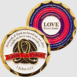 God is Love Coins - FRCOIN15-4