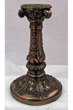 Candle Holder 7" in bronze - ZWSR76032-Inspirational Gifts-Goldscheider of Vienna-Michigan Church Supply