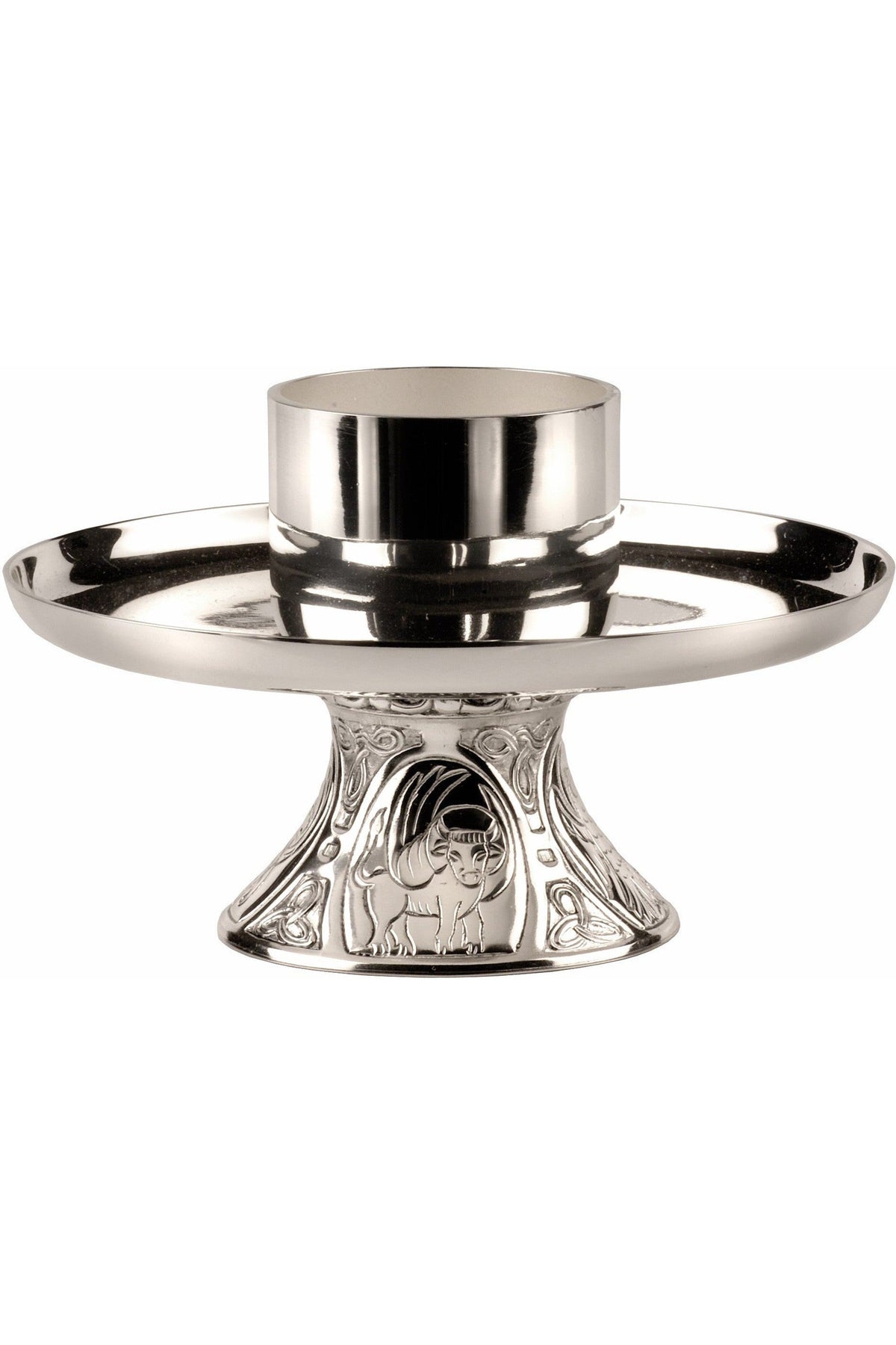 Candlestick-EW5050-C-Church Life-Molina/Artistic Silver-Brass Silver Plated-Michigan Church Supply