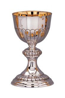 Chalice and Paten-EW1856-Church Life-Molina/Artistic Silver-Brass Silver Plated-Michigan Church Supply