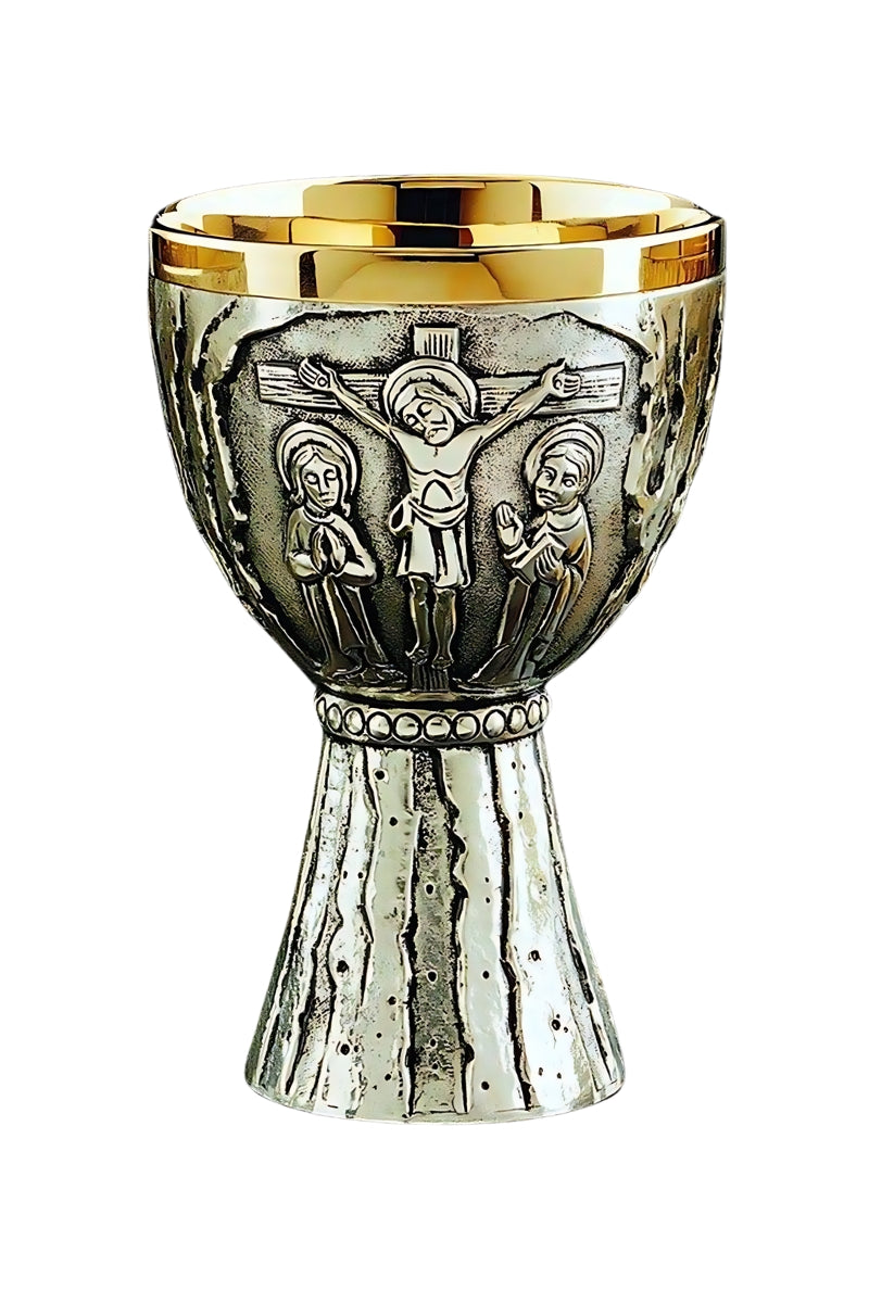 Chalice and Paten-EW5015-Church Life-Molina/Artistic Silver-Brass Silver Plated Gold Lined-Michigan Church Supply