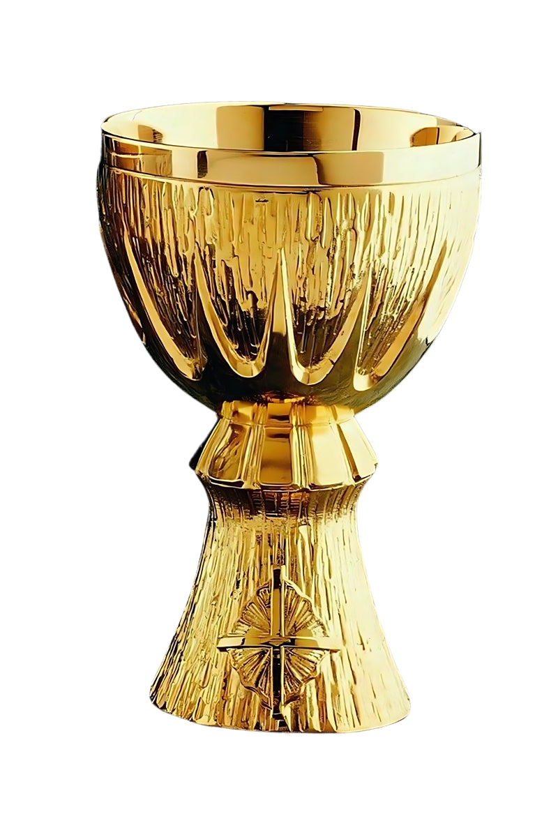 Chalice and Paten-EW5020-Church Life-Molina/Artistic Silver-Brass Gold Plated-Michigan Church Supply