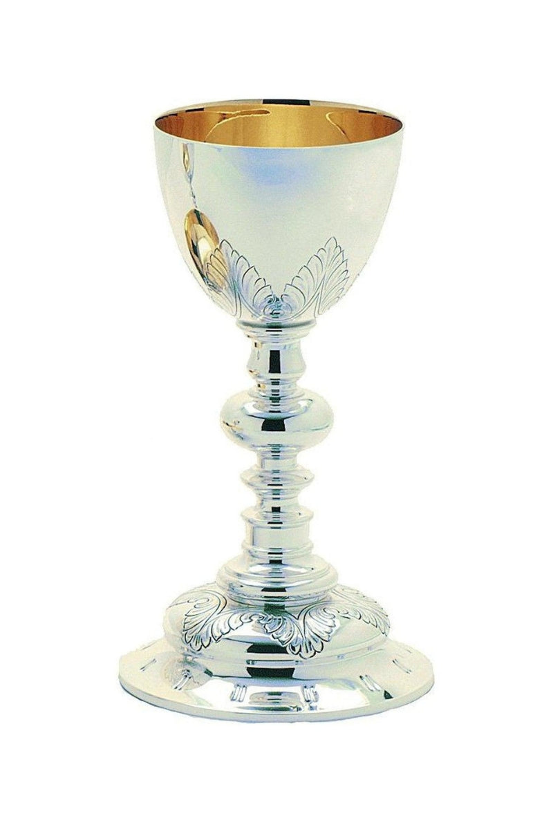 Chalice and Paten-EW5190-Church Life-Molina/Artistic Silver-Brass Silver Plated-Michigan Church Supply