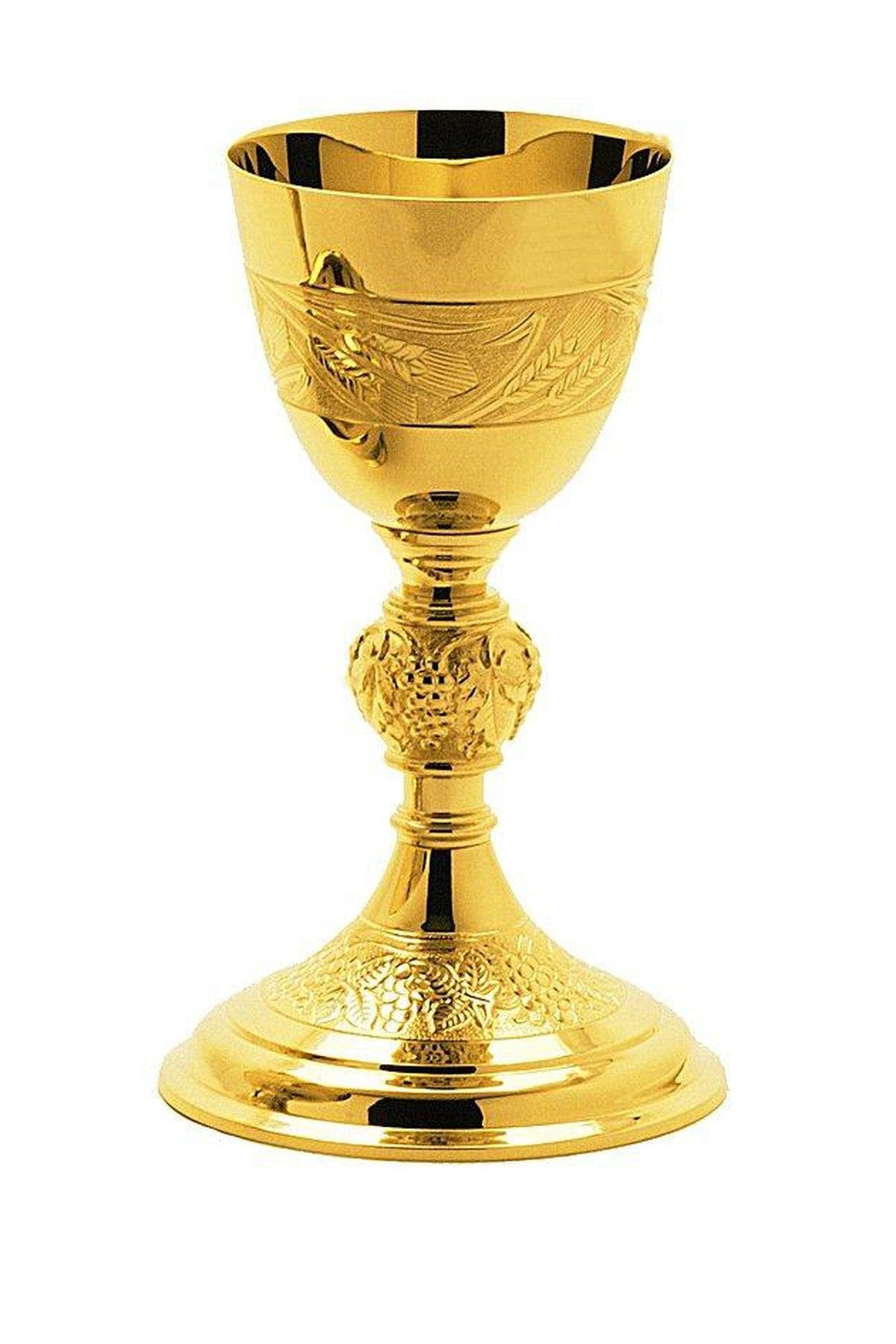 Chalice and Paten-EW5195-Church Life-Molina/Artistic Silver-Brass Gold Plated-Michigan Church Supply
