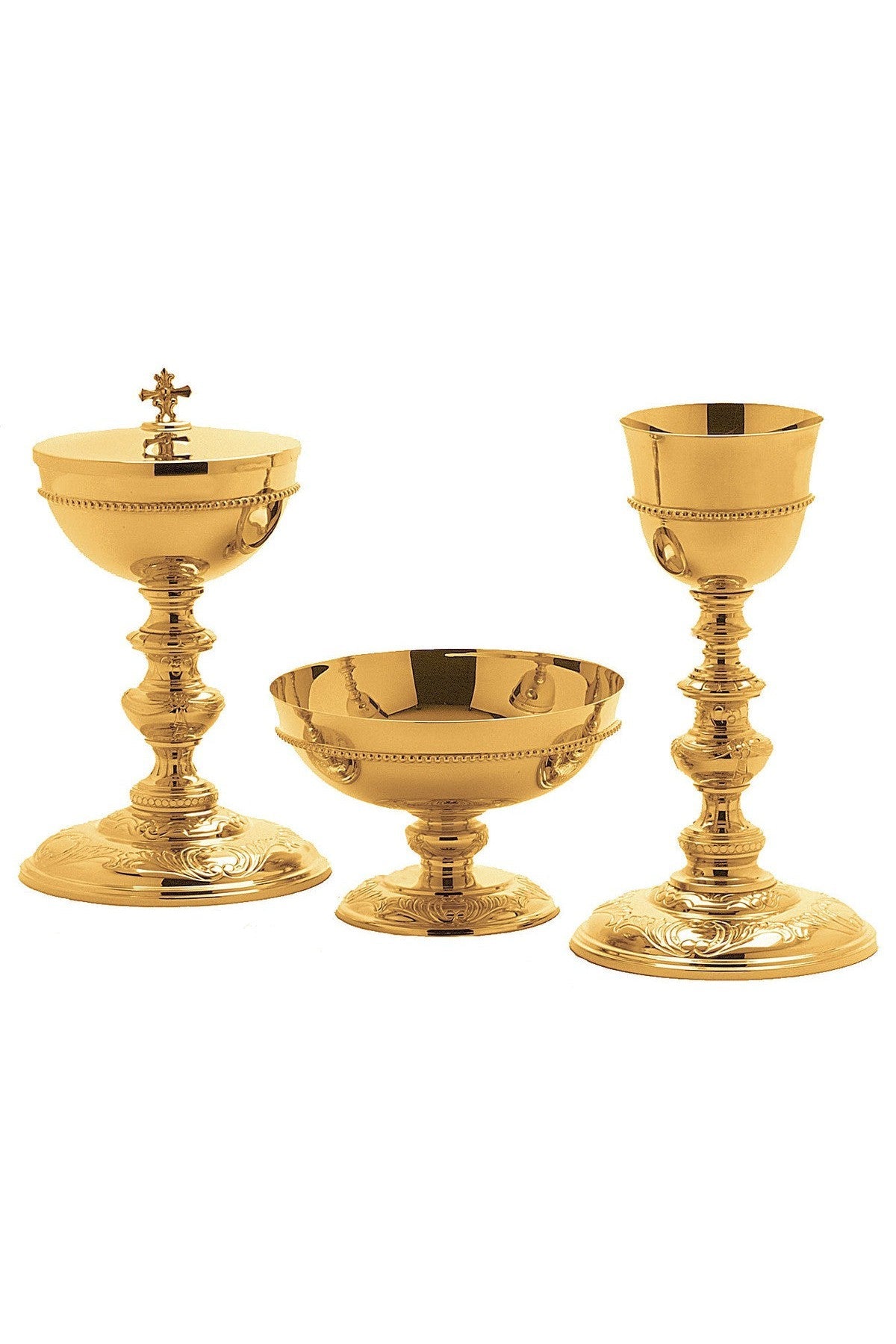Chalice and Paten-EW5235-Church Life-Molina/Artistic Silver-Brass Gold Plated-Michigan Church Supply