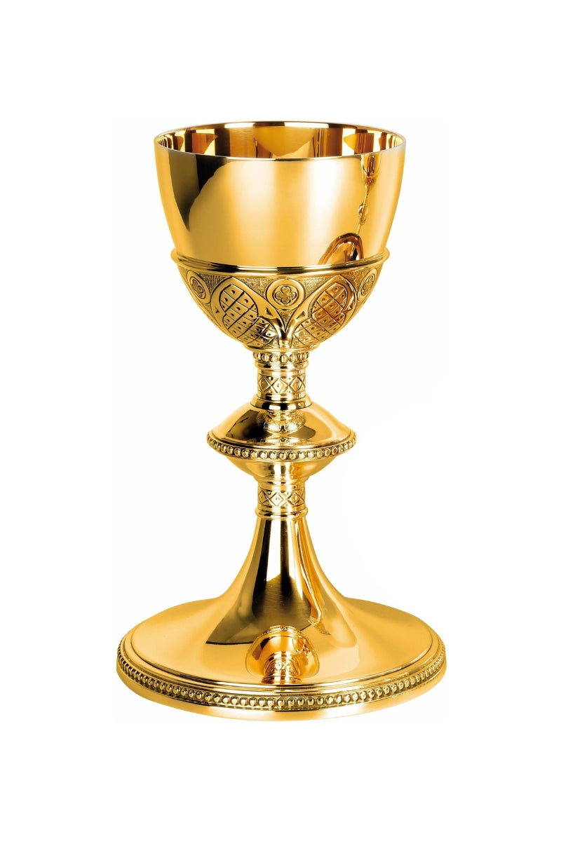 Chalice and Paten-EW5400-Church Life-Molina/Artistic Silver-Brass Gold Plated-Michigan Church Supply