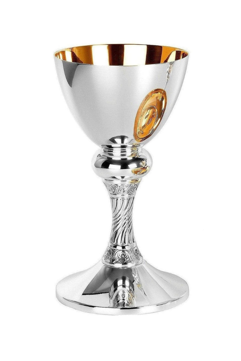 Chalice and Paten-EW5410-Church Life-Molina/Artistic Silver-Brass Silver Plated-Michigan Church Supply