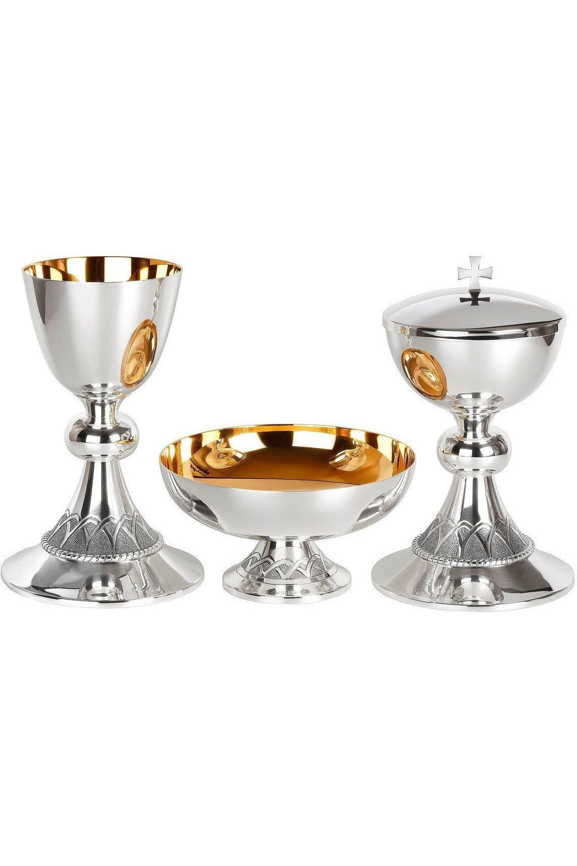 Chalice and Paten-EW5415-Church Life-Molina/Artistic Silver-Brass Silver Plated-Michigan Church Supply