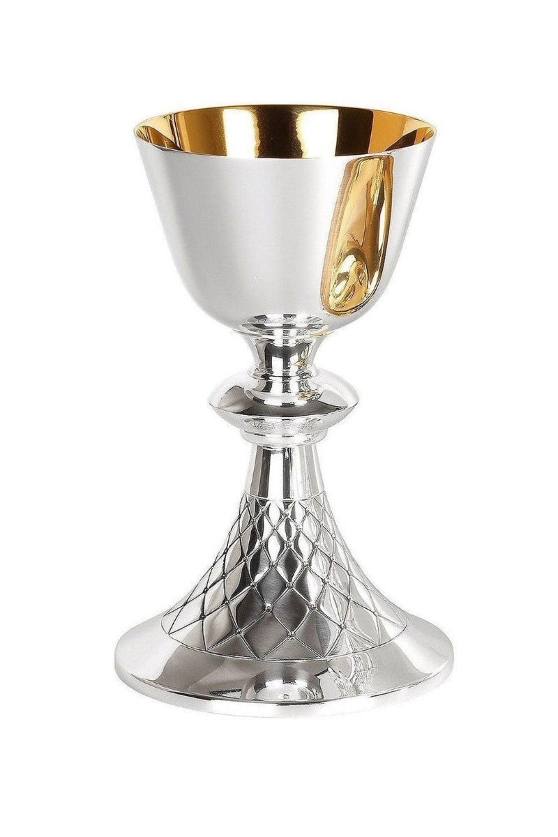 Chalice and Paten-EW5425-Church Life-Molina/Artistic Silver-Brass Silver Plated-Michigan Church Supply