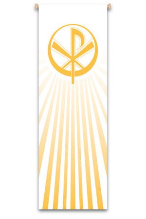 Chi Rho Banner - WN7612-Church Life-Art Studio Slabbinck-Michigan Church Supply