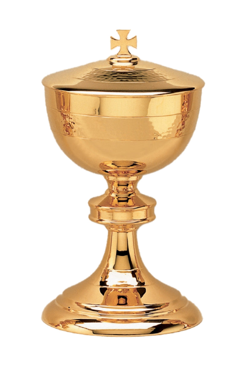 Ciboria-EW1895-Church Life-Molina/Artistic Silver-9-1/8" Ht-4-3/4" Cup-Michigan Church Supply