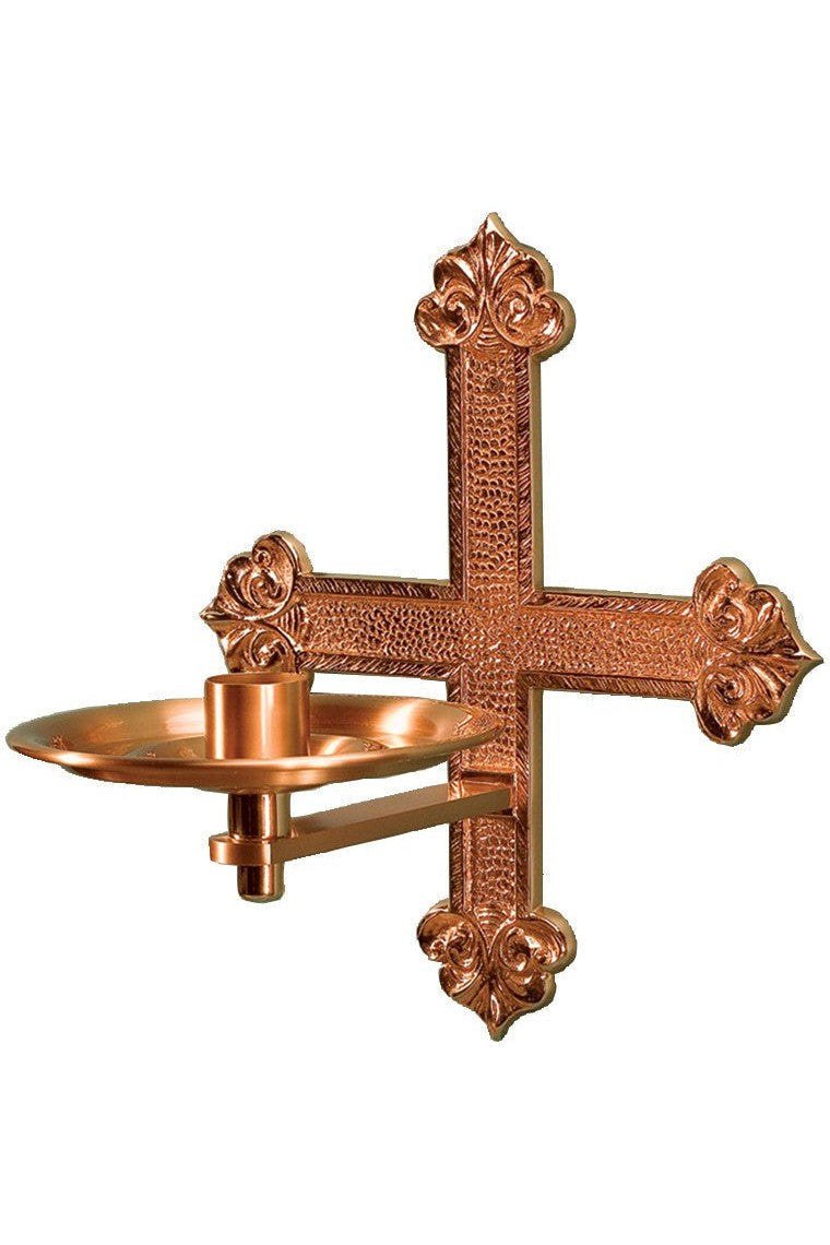 Consecration Candle Holder - QF71CCH30-Church Life-Empire Bronze-Satin-Michigan Church Supply