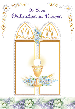 Deacon Ordination Greeting Card - UL88530