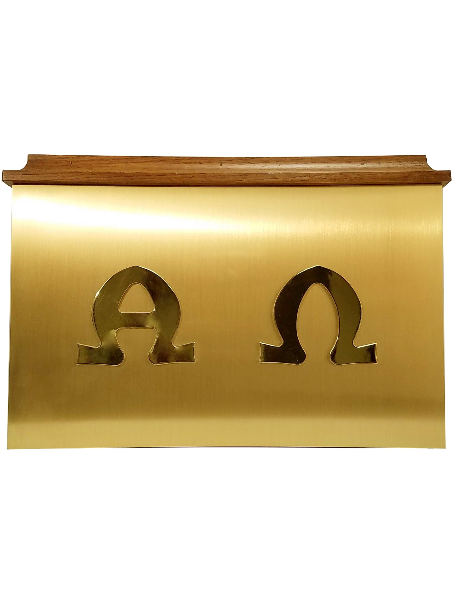 Brass and Wood Ossuary - DO9800
