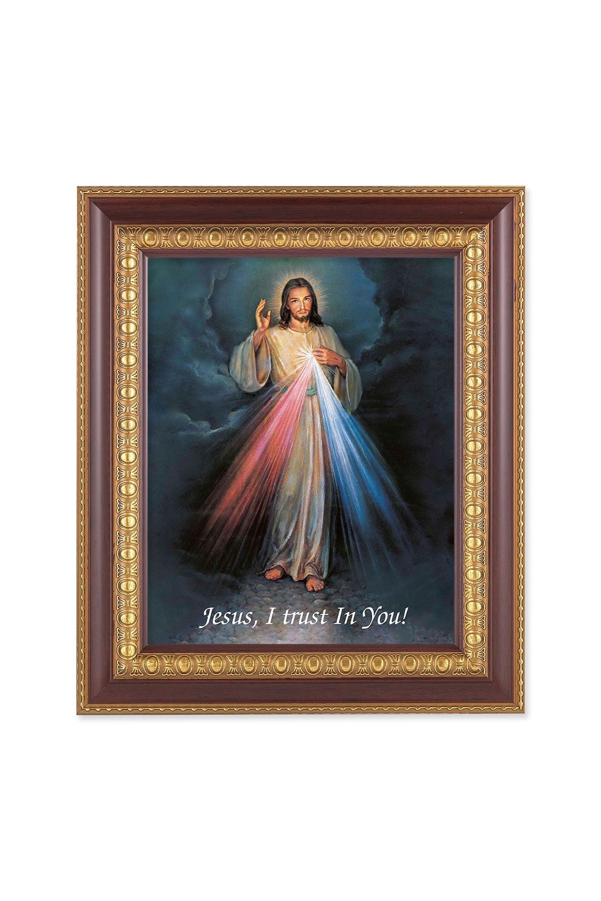 Divine Mercy Frame - TA126123-Inspirational Gifts-Hirten-Michigan Church Supply