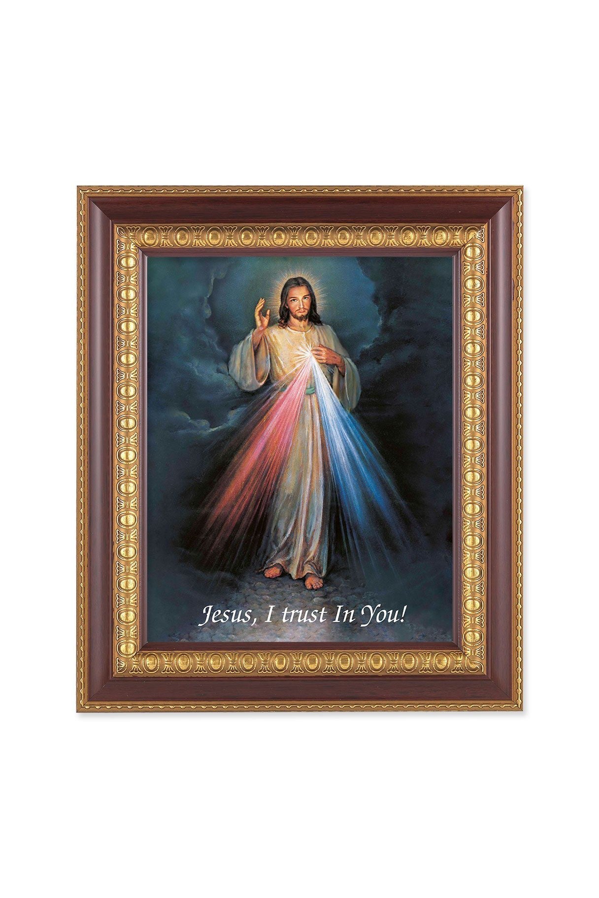 Divine Mercy Frame - TA126123-Inspirational Gifts-Hirten-Michigan Church Supply