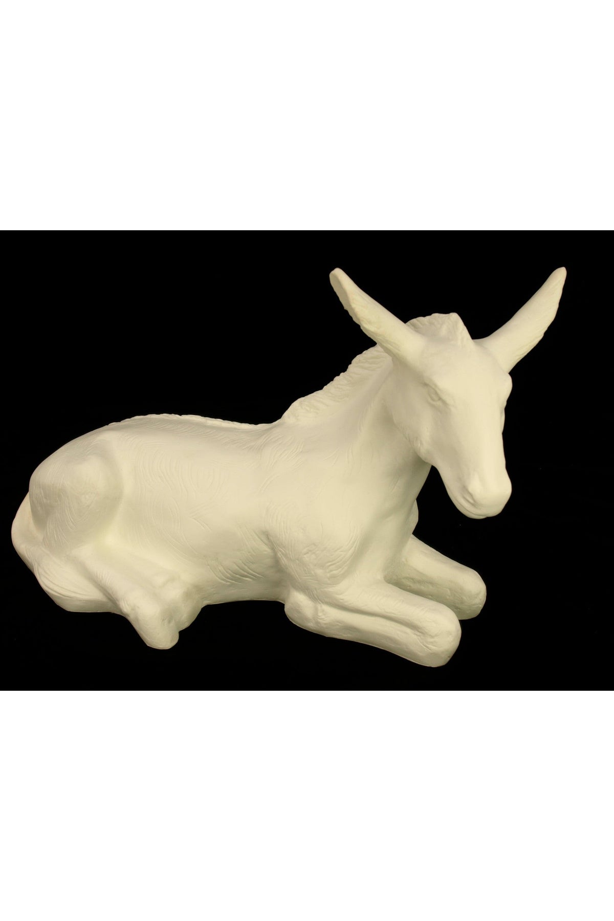Donkey WJSA3651C-Inspirational Gifts-Space Age Plastics-White-Michigan Church Supply