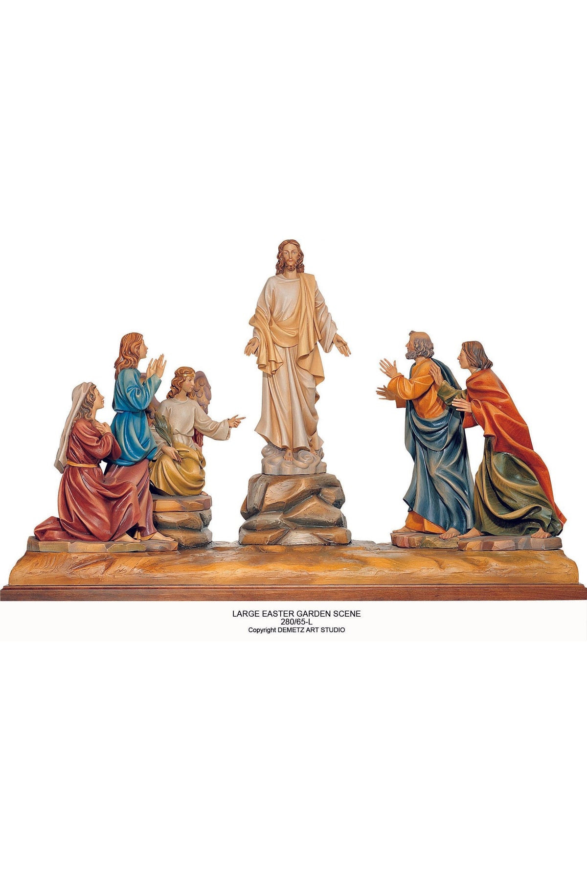Easter Garden Scene - Large - HD28065L-Church Life-Demetz-Michigan Church Supply
