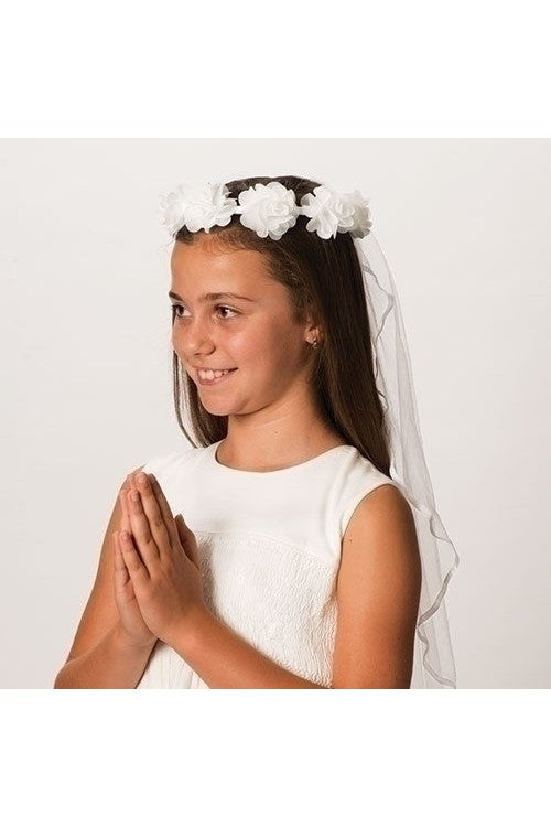 Emily First Communion Veil - LI21825-Inspirational Gifts-Roman, Inc-Michigan Church Supply