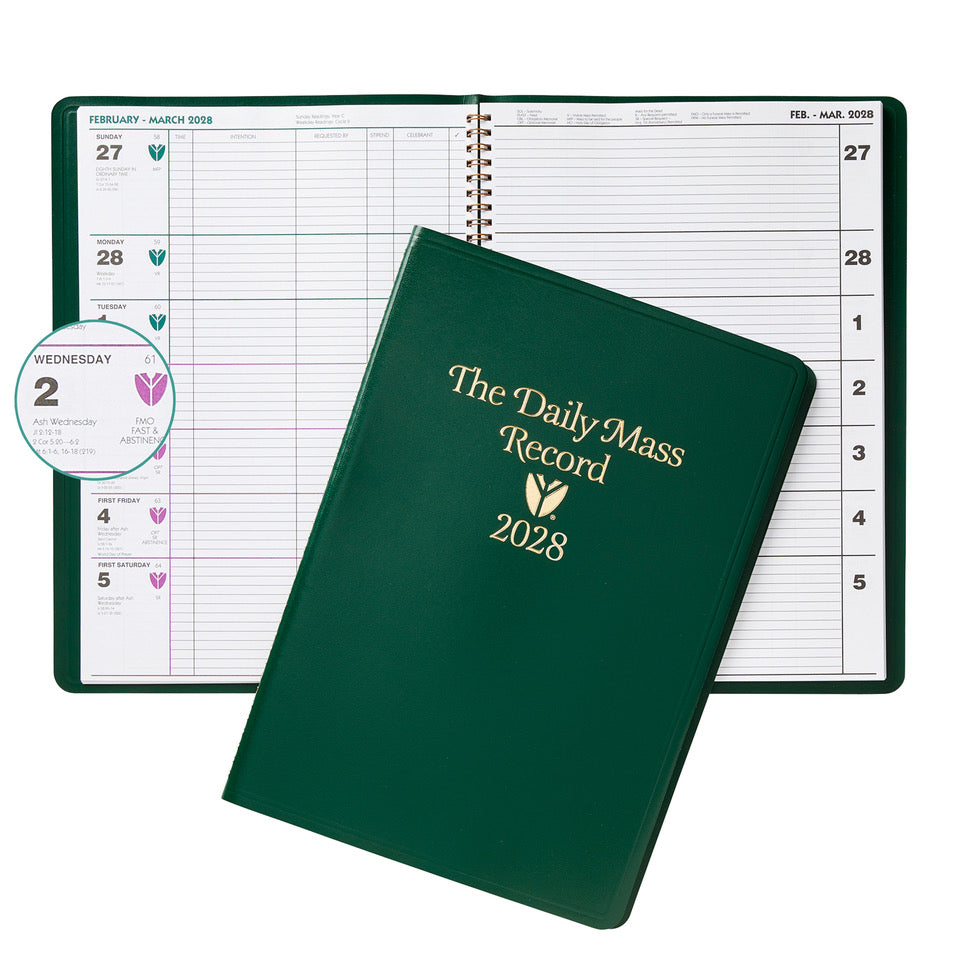 *Pre Order* The 2028 Daily Mass Record- UR228