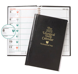 *Pre Order* The 2025 Liturgical Desk Calendar - Ecclesiastical year - Hardcover - UR2025C/HDCOVER