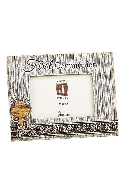 First Communion Frame - LI602061-Inspirational Gifts-Roman, Inc-Michigan Church Supply