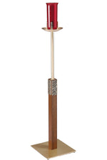 Floor Standing Sanctuary Lamp - QF82SSL20-Church Life-Empire Bronze-Satin-44"-Michigan Church Supply