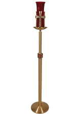 Floor Standing Sanctuary Lamp - QF90SSL13-Church Life-Empire Bronze-Combination-Michigan Church Supply