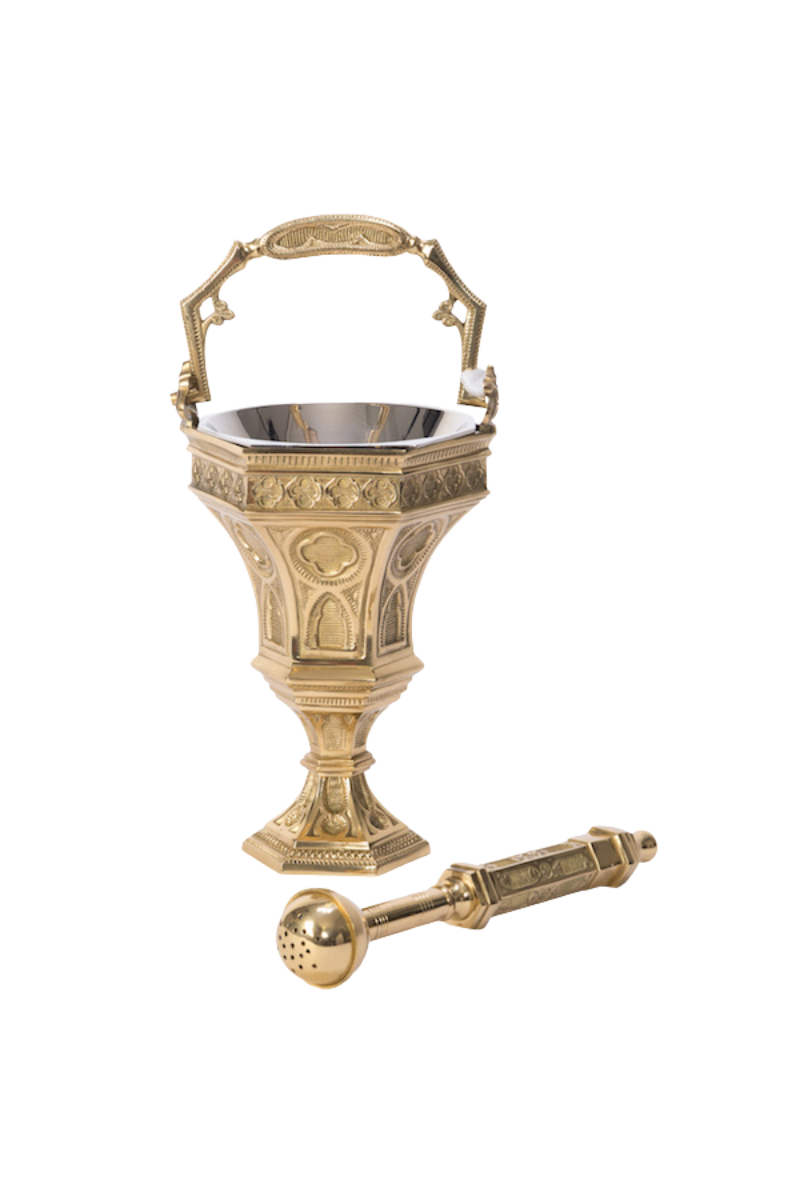 Holy Water Pot with Sprinkler- PKH11
