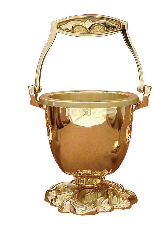 Holy Water Pot - QF61PS93-Church Life-Empire Bronze-Satin-Michigan Church Supply