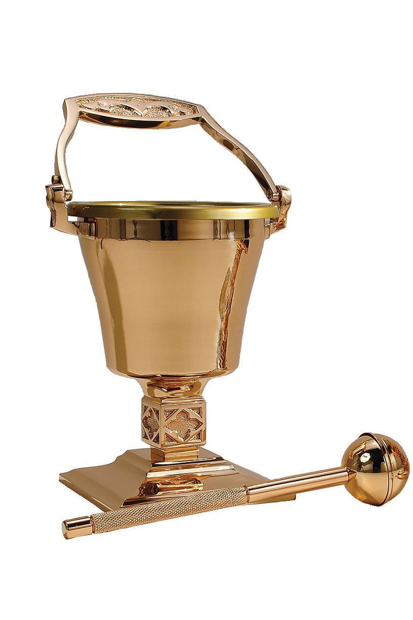 Holy Water Pot - QF99PS88-Church Life-Empire Bronze-Michigan Church Supply